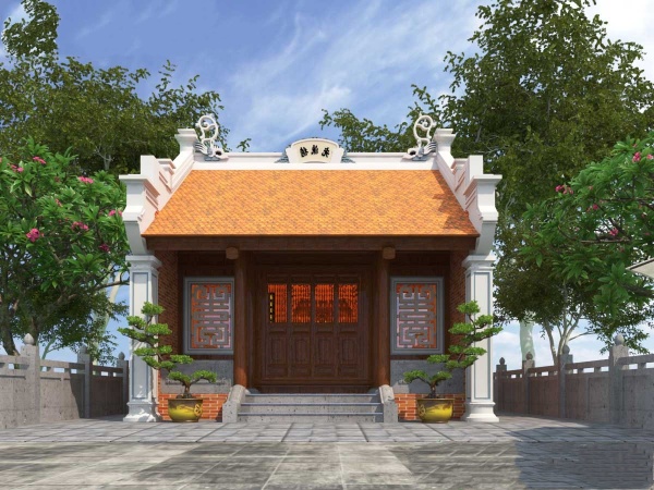Nhà Thờ Họ 1 Gian Cho Khu Đất Diện Tich Nhỏ - Đồ Thờ Đức Hiệp Nhà Thờ Họ 1 Gian Cho Khu Đất Diện Tich Nhỏ - Đồ Thờ Đức Hiệp