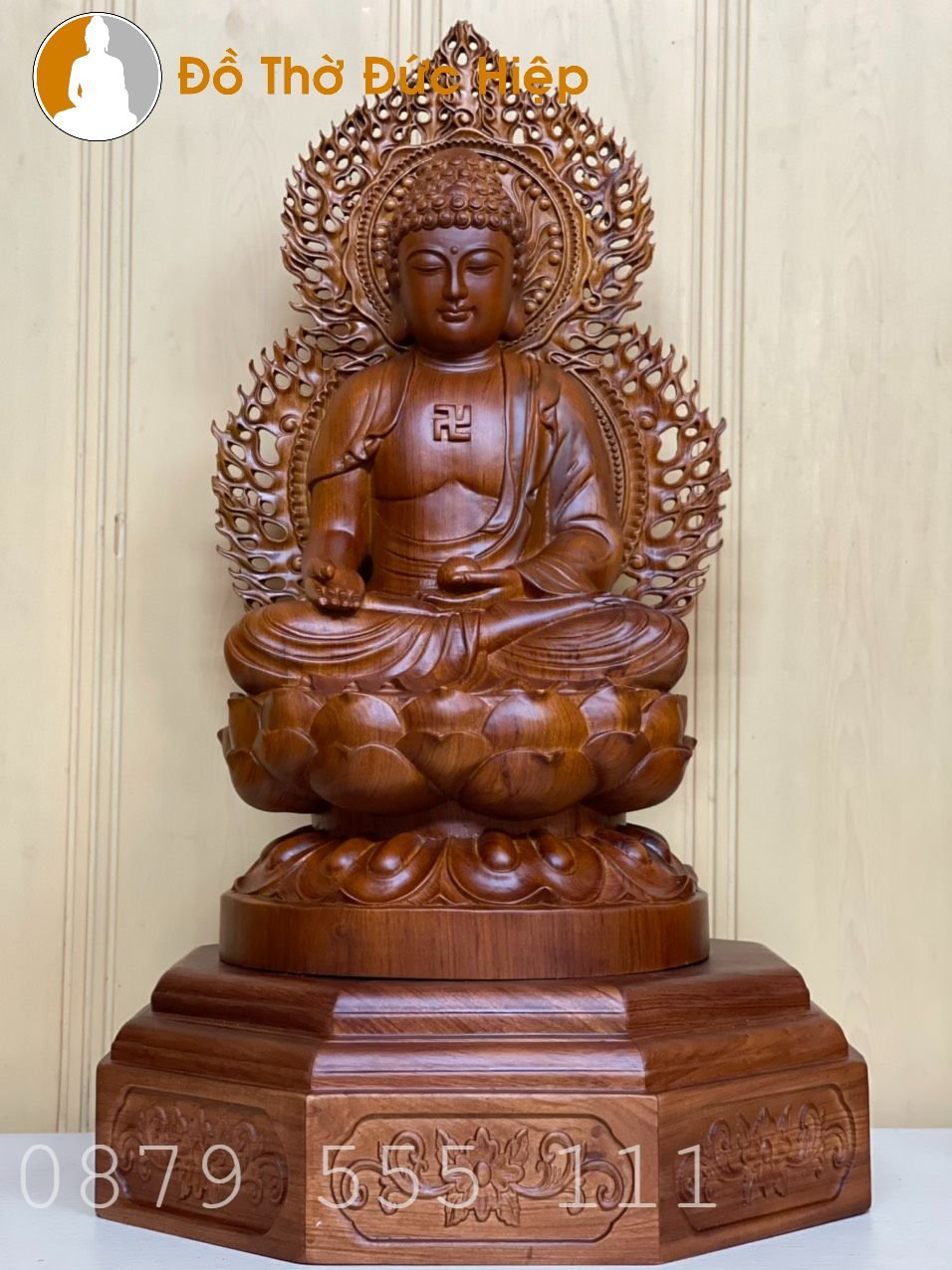 Ý nghĩa của tượng Dược Sư gỗ trong nhà Phật