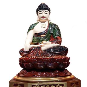 Hình Chữ Vạn đẹp trên tượng Phật Dược Sư
