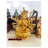 Tượng Phật Chuẩn Đề sơn son thếp vàng