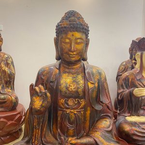 Hình ảnh tượng Phật A Di Đà sơn giả cổ mới