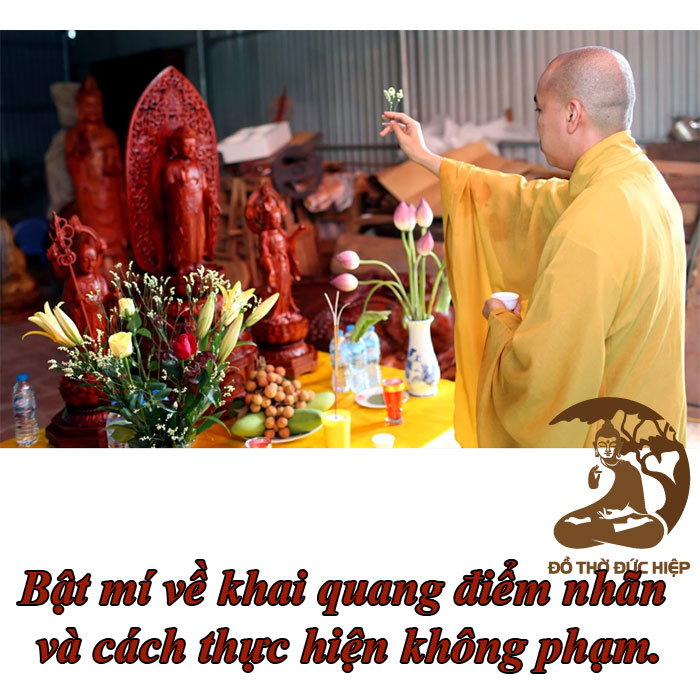 Bài chú khai quang điểm nhãn