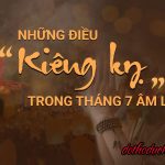 Đại kỵ tháng cô hồn nhất định phải tránh