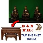 Cách Lập Bàn Thờ Tam Thế Phật Tại Gia Chuẩn Đúng Đẹp