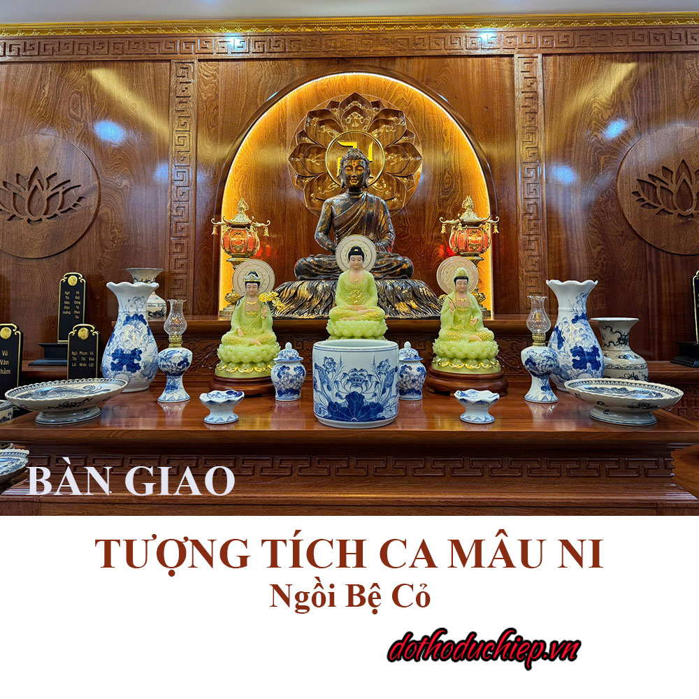 Bàn giao tượng Thích Ca Mâu Ni cho sư Thầy tại Hải Phòng